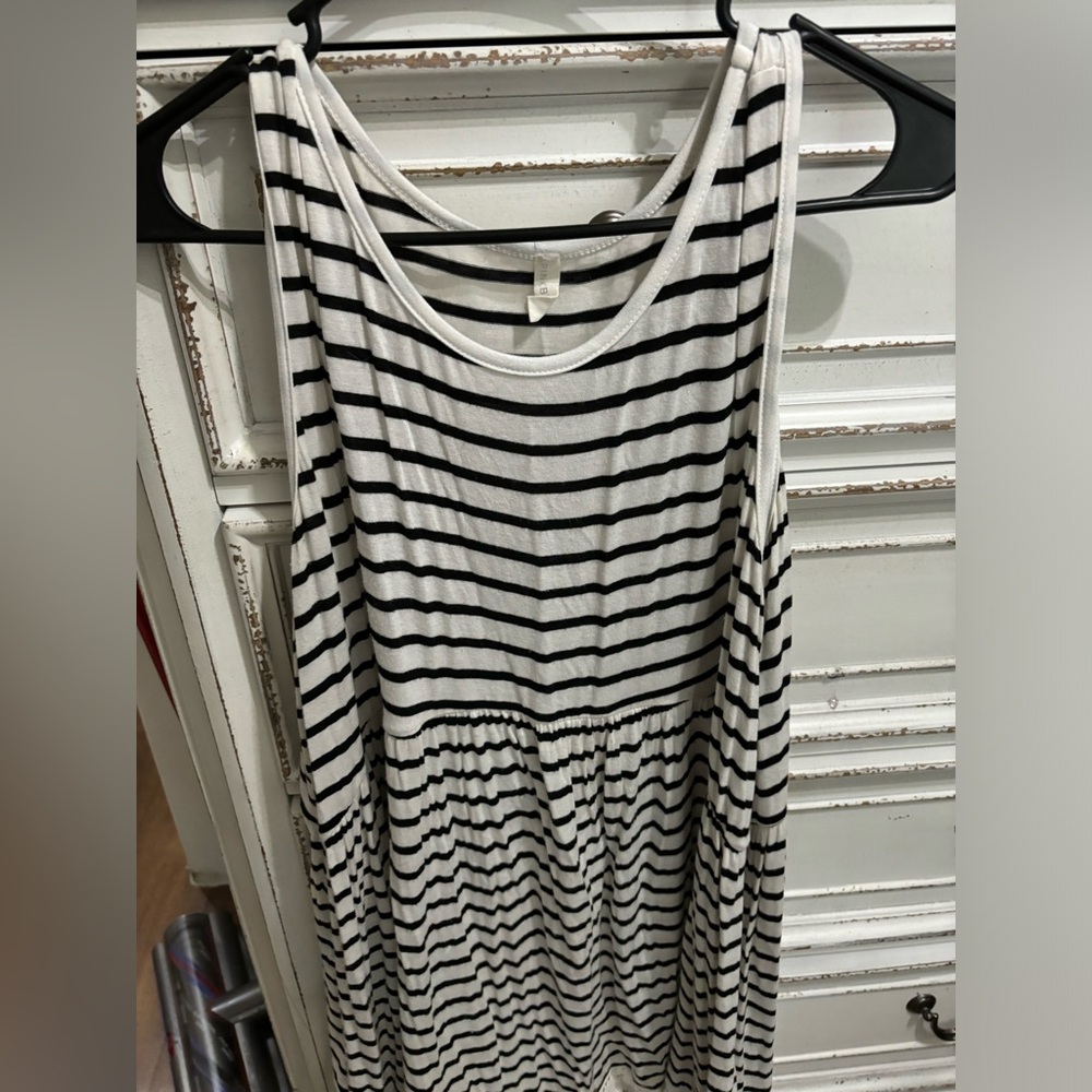 Pink Blush 3X maternity tank.